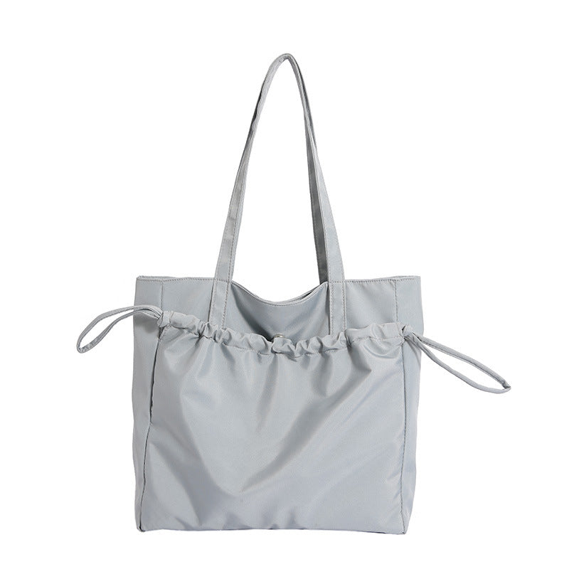 Stylish Casual Tote Bag with Drawstring Closure