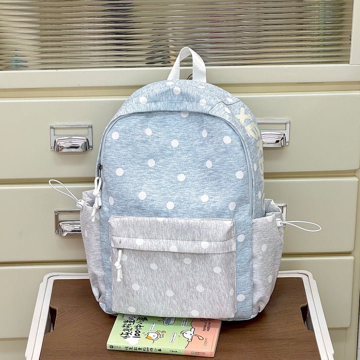Stylish Polka Dot Patterned Backpack Kalsten 1791205639