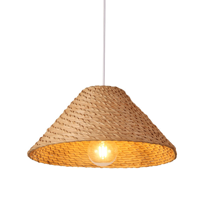 Woven Bamboo Ceiling Lamp