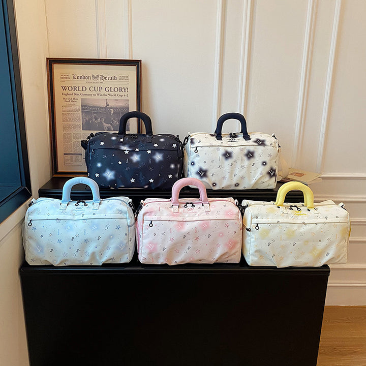 Star-Patterned Travel Duffle Bag Kalsten