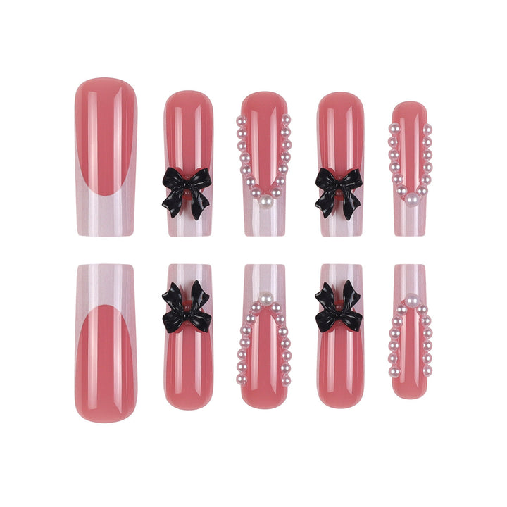 Decorative Long Press-On Nail Art Kalsten