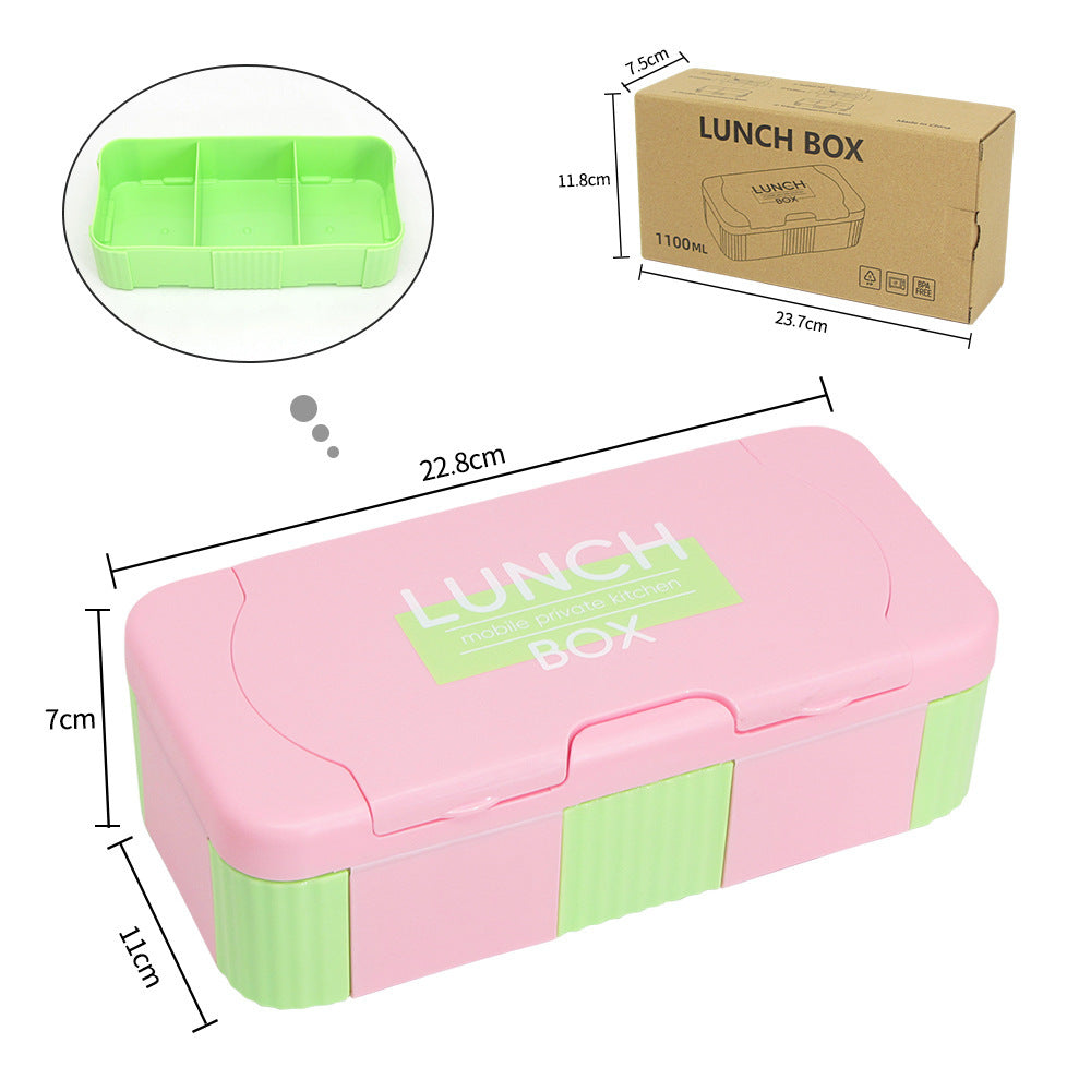 Stylish Multi-Section Lunch Box