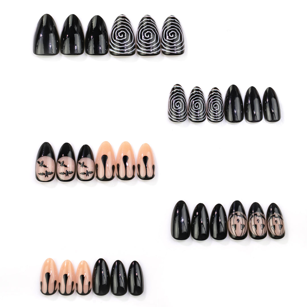Themed Decorative Press-On Nail Set