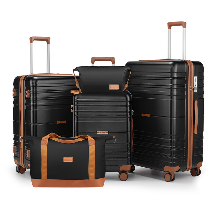 Unisex Versatile Expandable Hard Shell Travel Luggage Set Kalsten