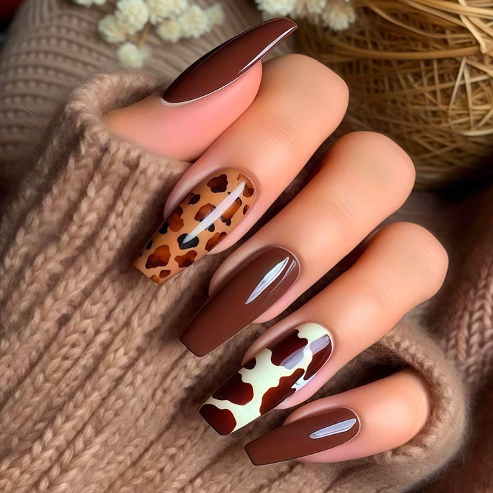 Artistic Long Acrylic Nail Extensions Kalsten