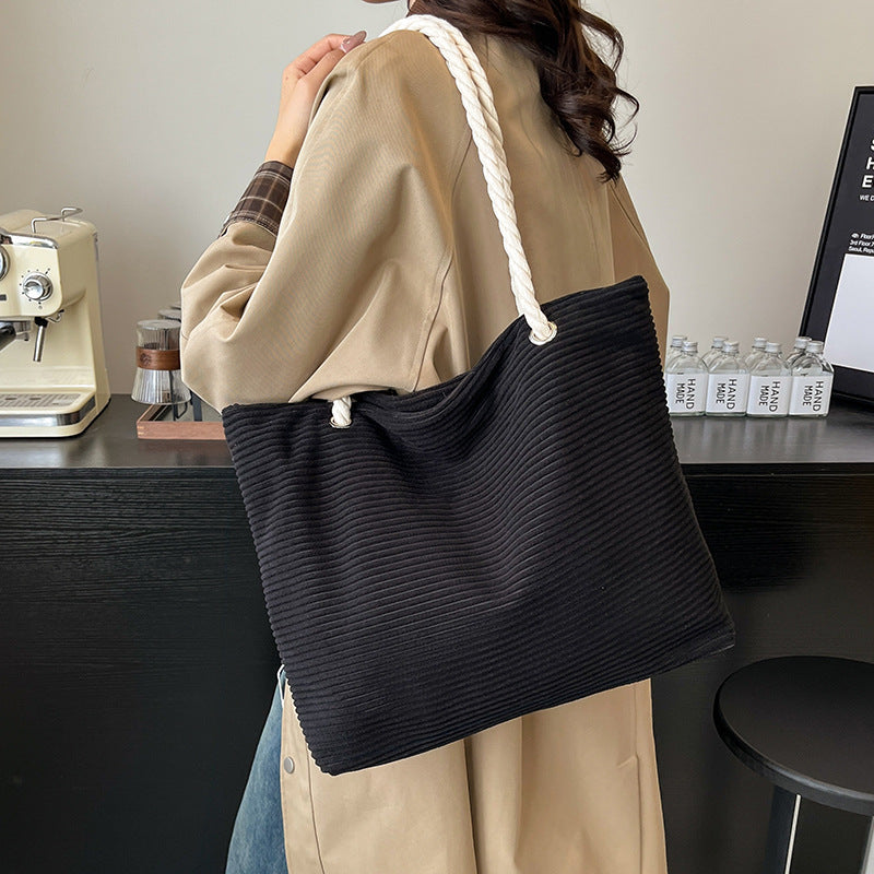 Stylish Textured Beach Tote Kalsten