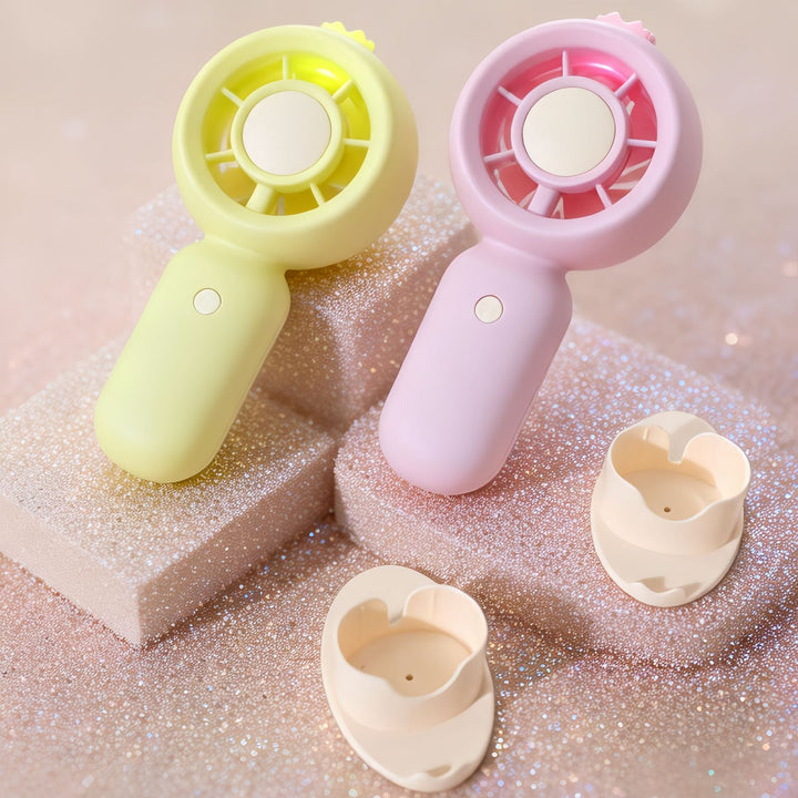 Portable Mini Fan with LED Lighting and USB Charging Function Kalsten