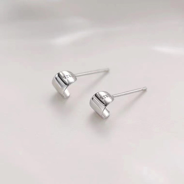 Delicate Silver Stud Earrings Kalsten