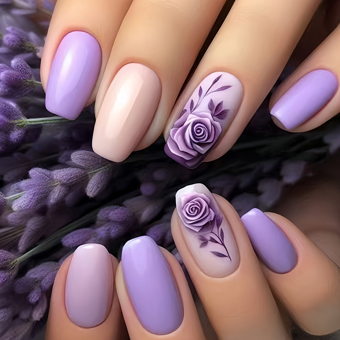 Premium Floral 3D Nail Art Kalsten