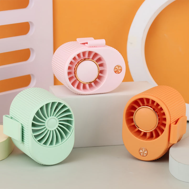 Ladies portable mini hand fan with rechargeable battery Kalsten