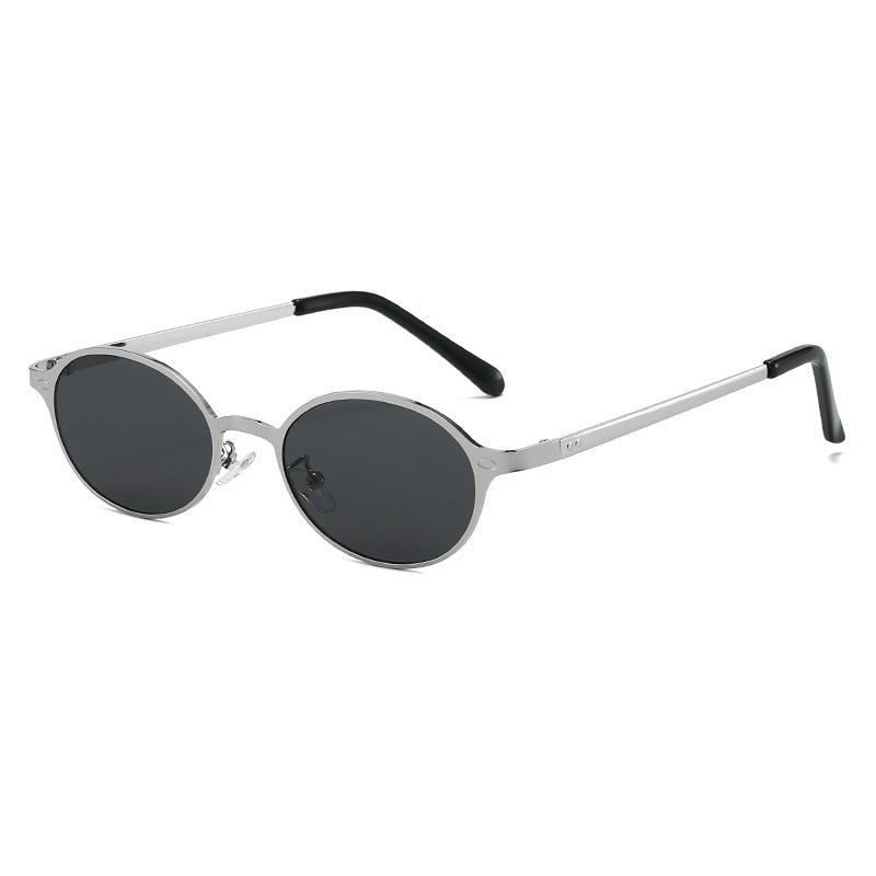 Fashionable Round Sunglasses with Elegant Golden Frame Kalsten
