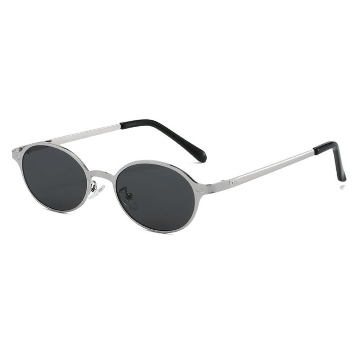 Fashionable Round Sunglasses with Elegant Golden Frame Kalsten