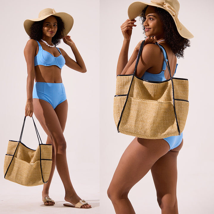 Straw Tote