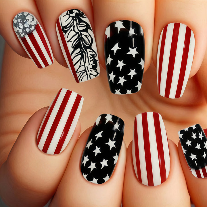 Artfully designed nail tips Kalsten