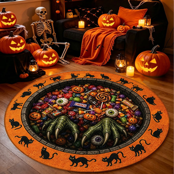Halloween-Themed Area Rug Kalsten