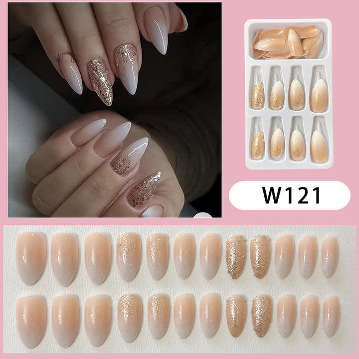 Chic Glamorous Press-On Nail Set