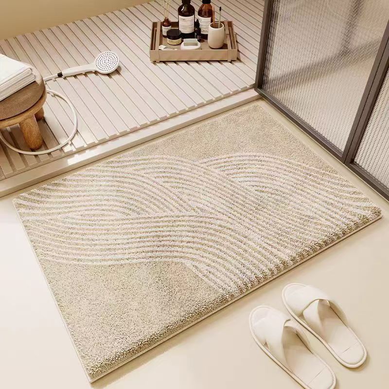 Textured Absorbent Bathroom Mat Kalsten