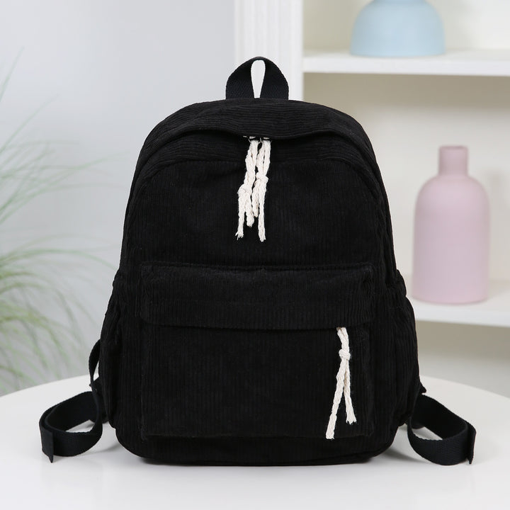 Cord-Backpack with Practical Front Pocket Kalsten