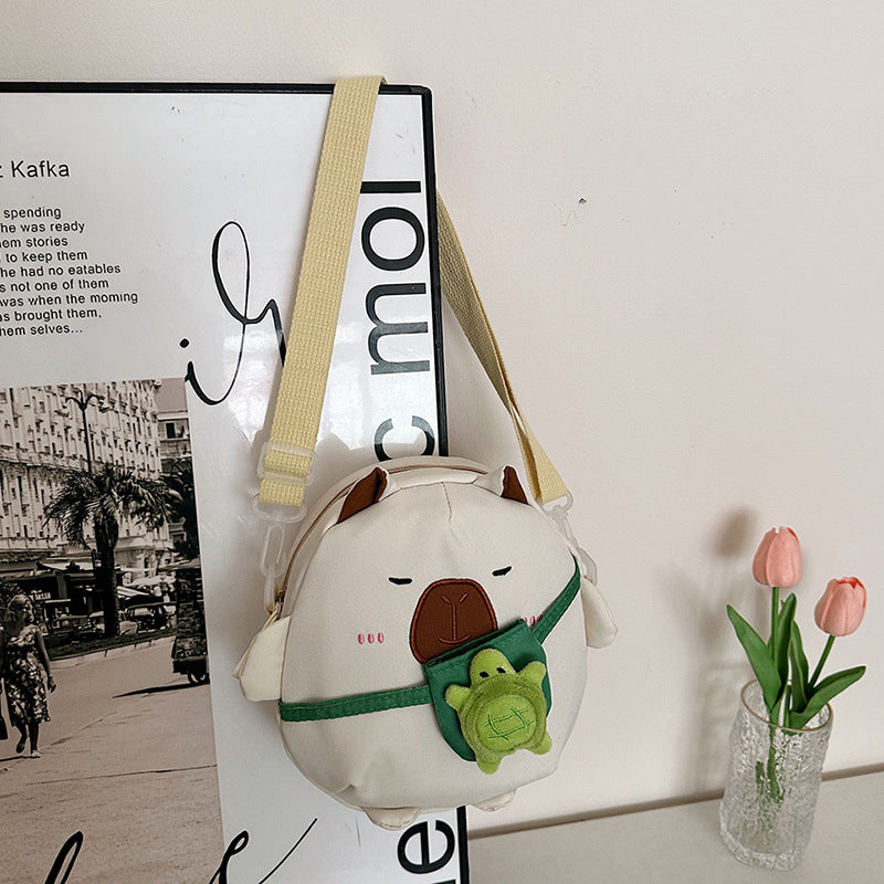 Plush Shoulder Bag in Animal Design Kalsten