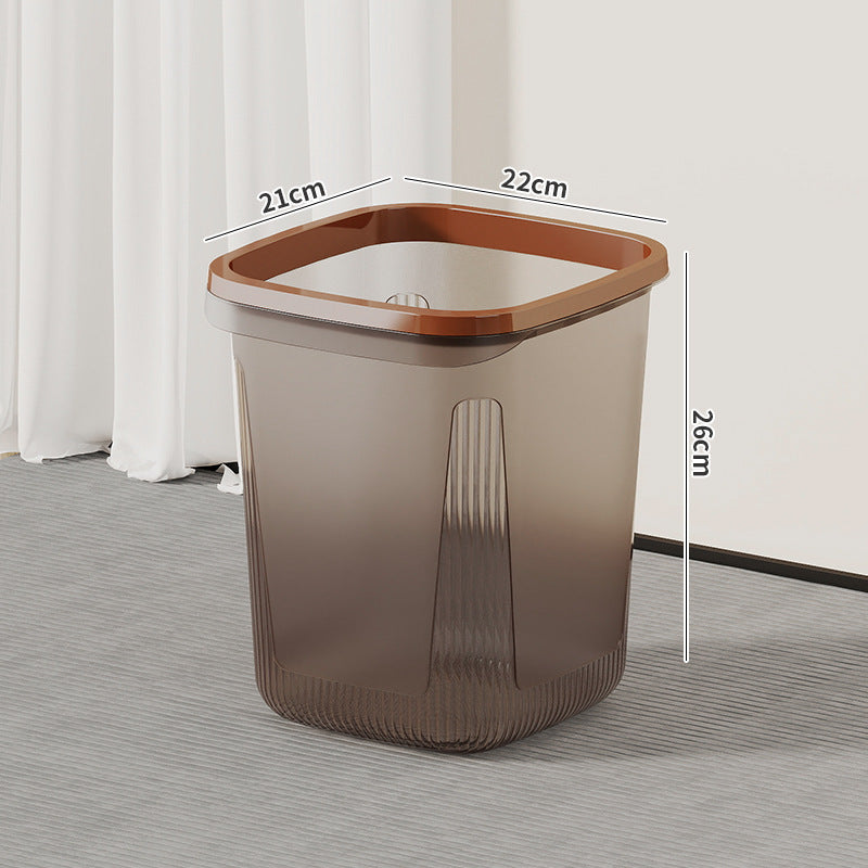 Ladies modern and elegant waste bin with non-slip bottom and ergonomic handle Kalsten