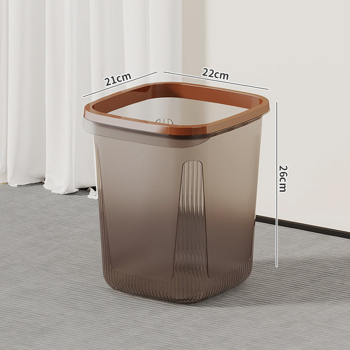 Ladies modern and elegant waste bin with non-slip bottom and ergonomic handle Kalsten