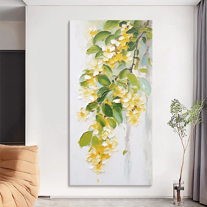 Modern Textured Abstract Canvas Art for Interiors