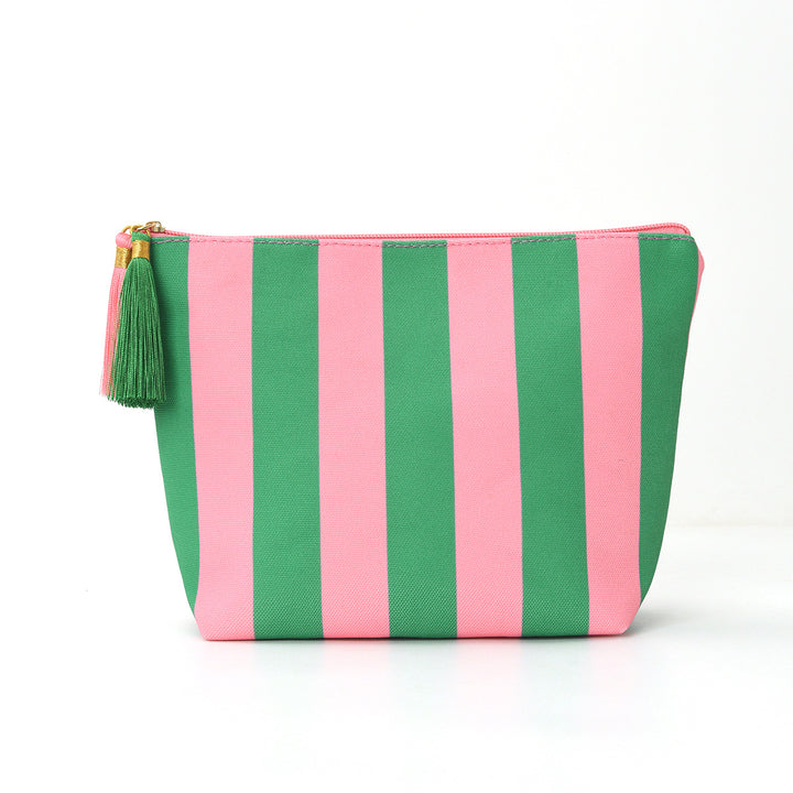 Cosmetic bag with sophisticated stripe pattern Kalsten