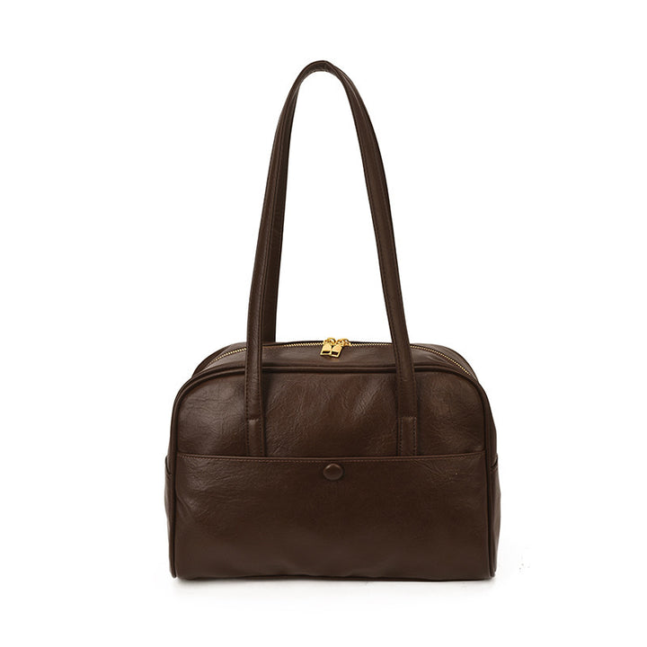 Chic Structured Handheld Tote Bag