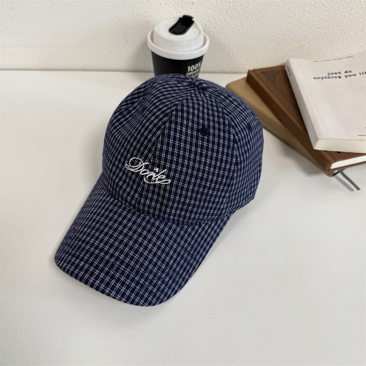 Men's Casual Checkered Baseball Cap Kalsten