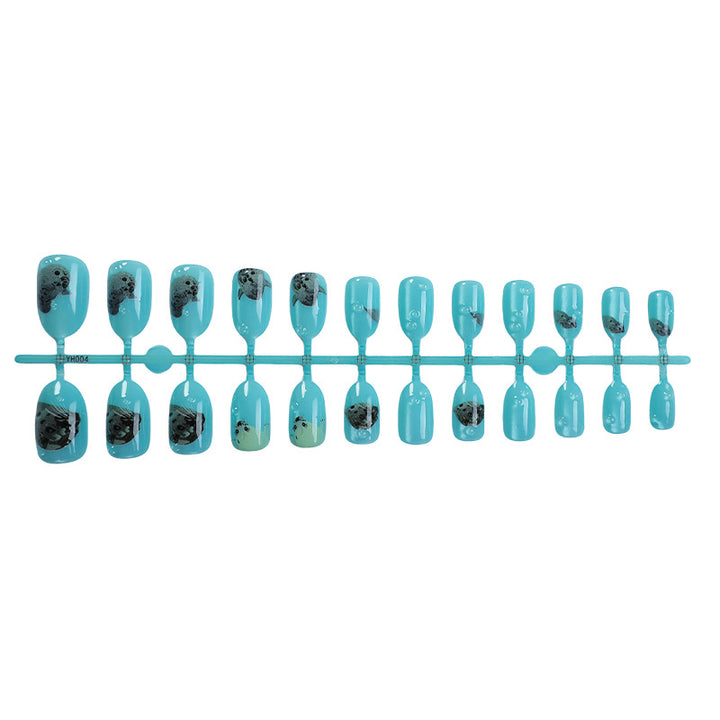 Artistic Cat Design Press-On Nails kalsten