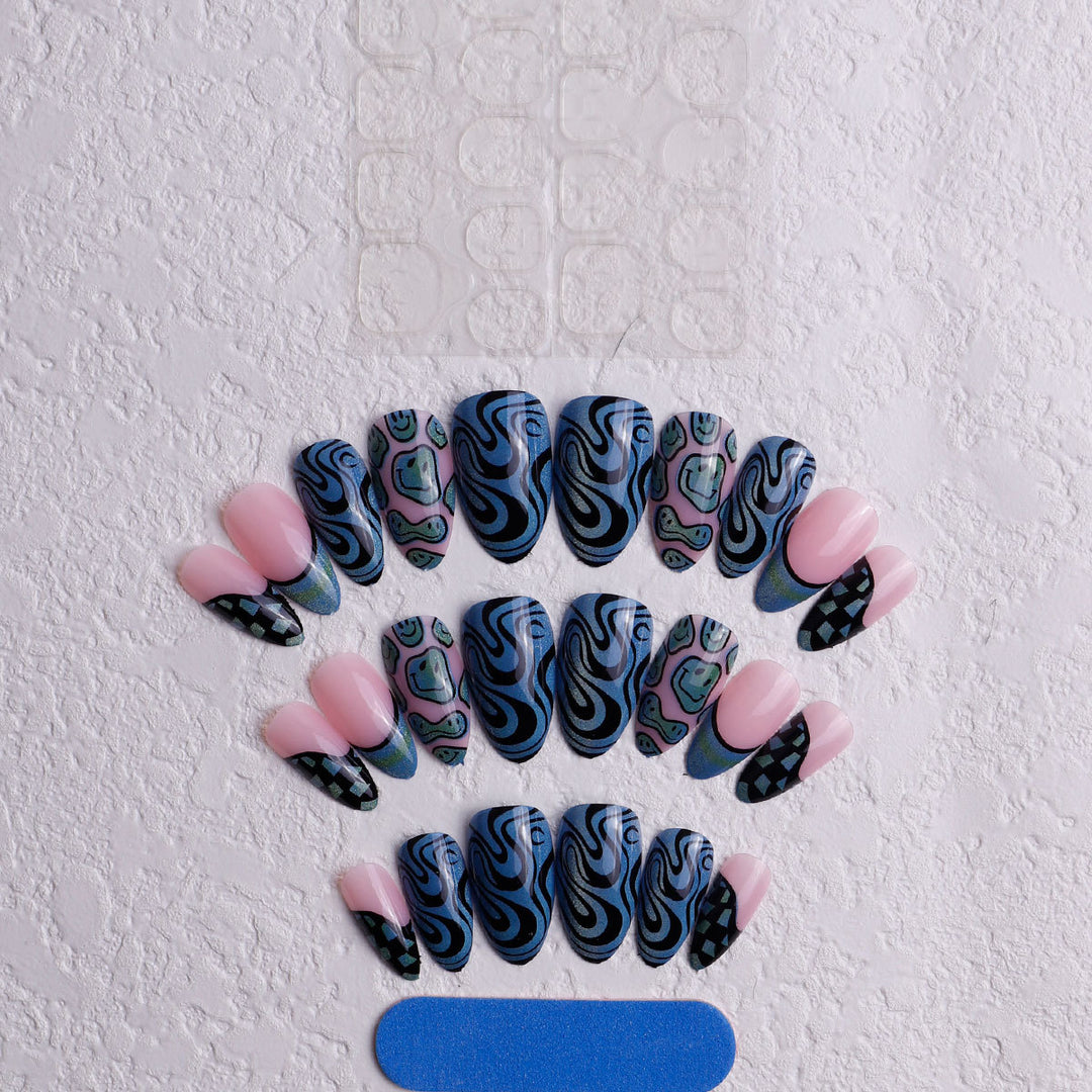 Artistic Abstract Nail Art