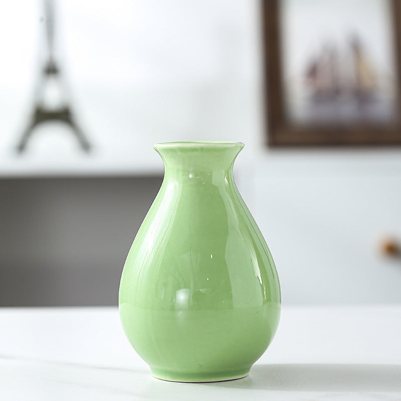 Contemporary Teardrop-Shaped Ceramic Decor Kalsten
