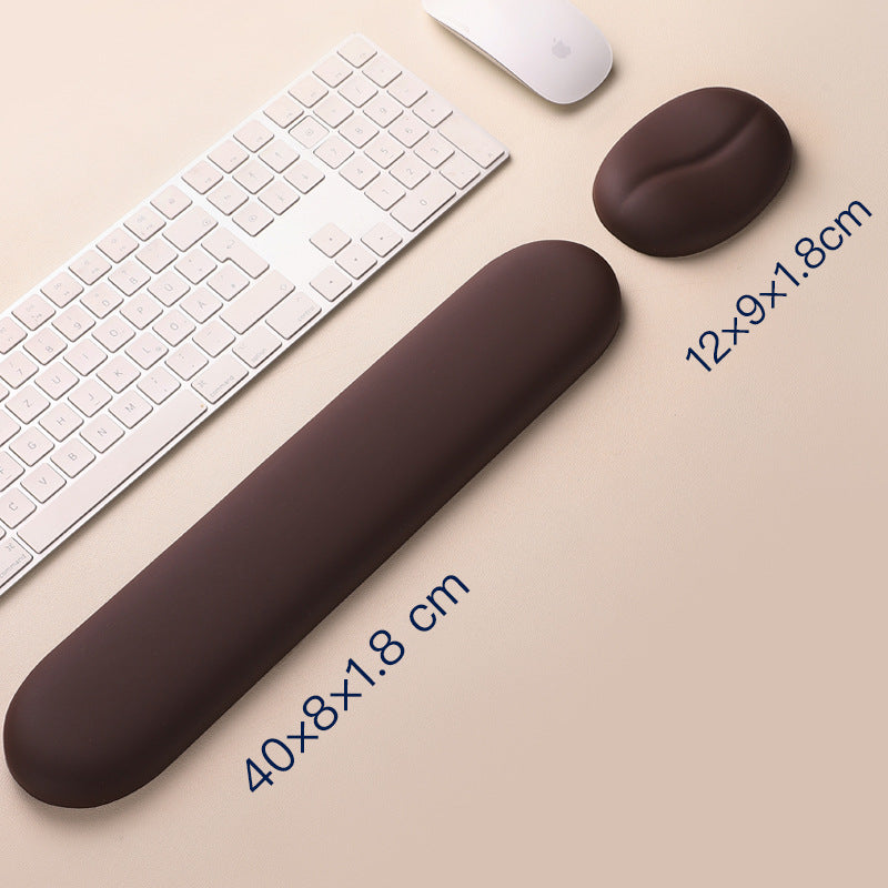 Ergonomic Keyboard Wrist Rest with Mouse Pad
