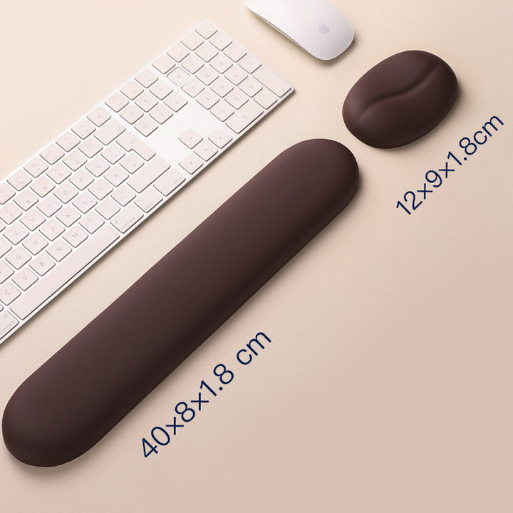 Ergonomic Keyboard Wrist Rest with Mouse Pad