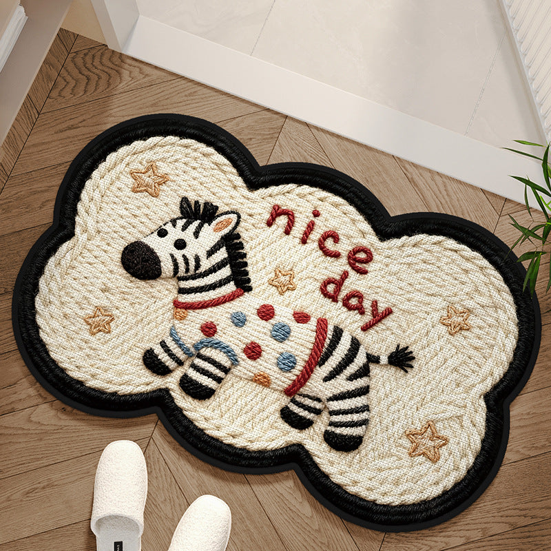 Adorable Dog-Themed Area Mat Kalsten