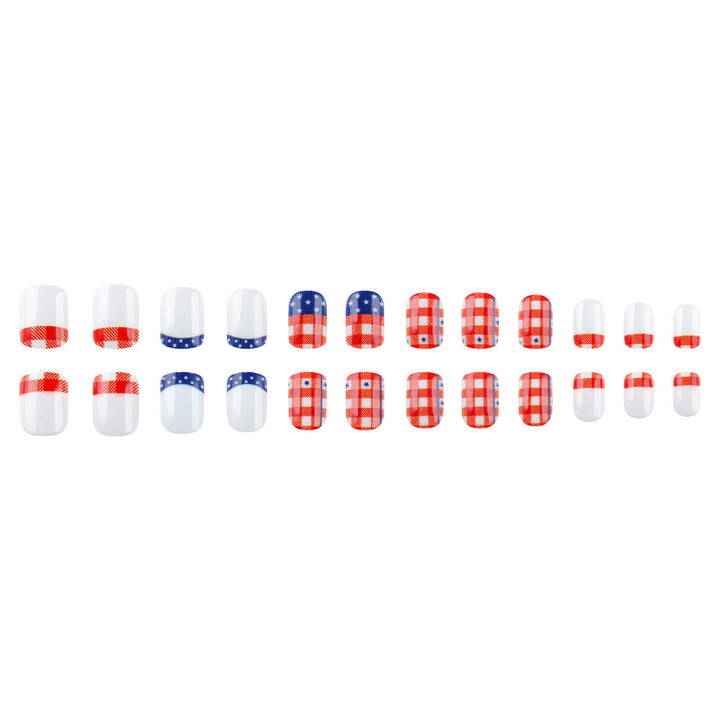 Patriotic Themed Nail Art Set Kalsten