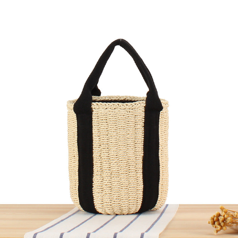 Braided tote bag with sturdy fabric handles Kalsten