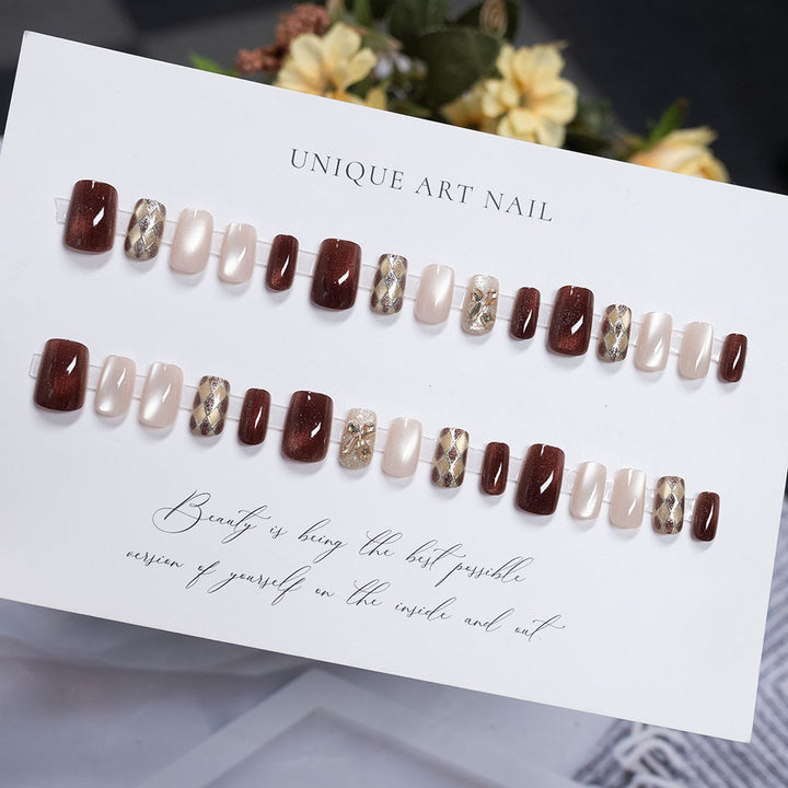 Artistic 3D Decorative Press-On Nails