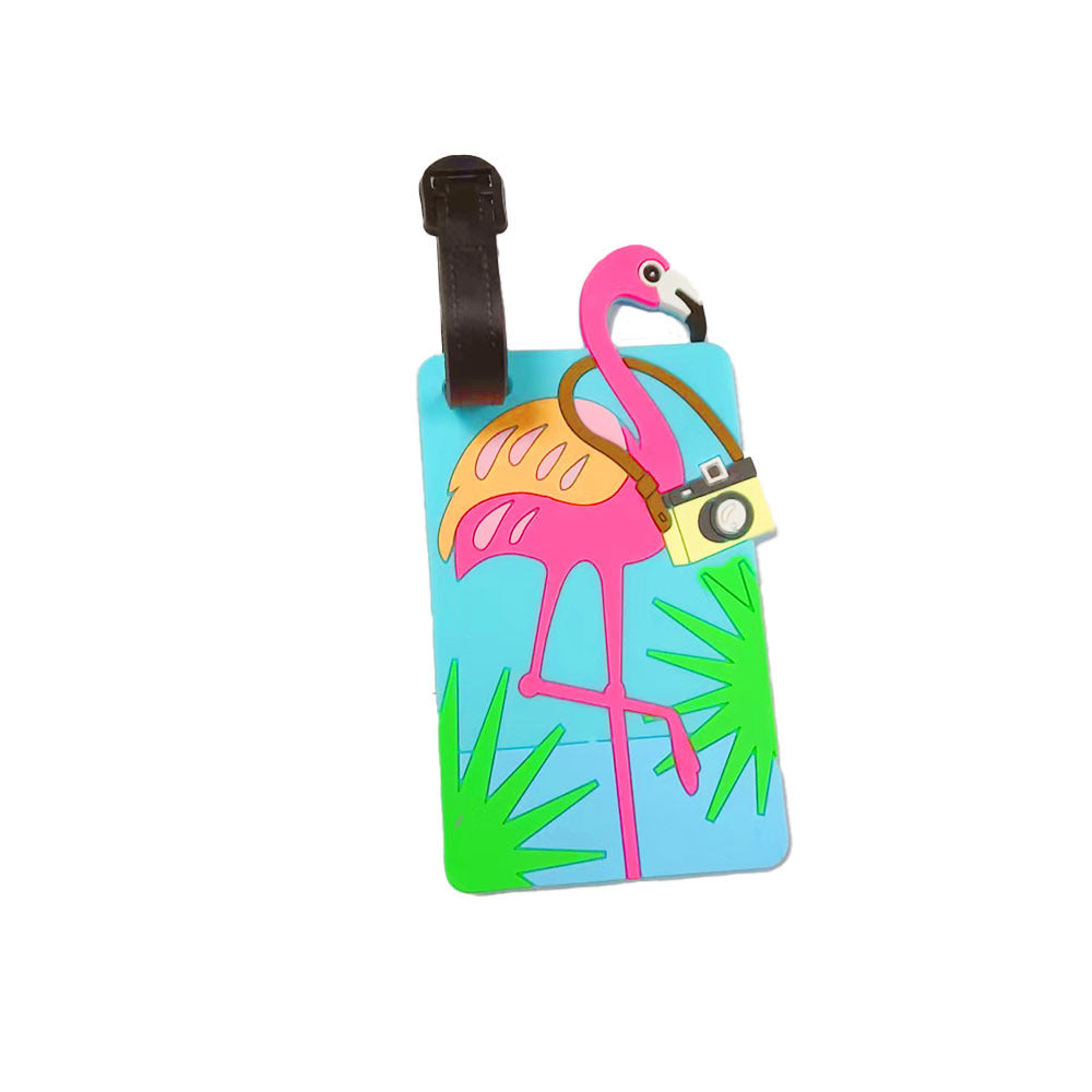 Unisex Luggage Tag in Vibrant Owl Design Kalsten