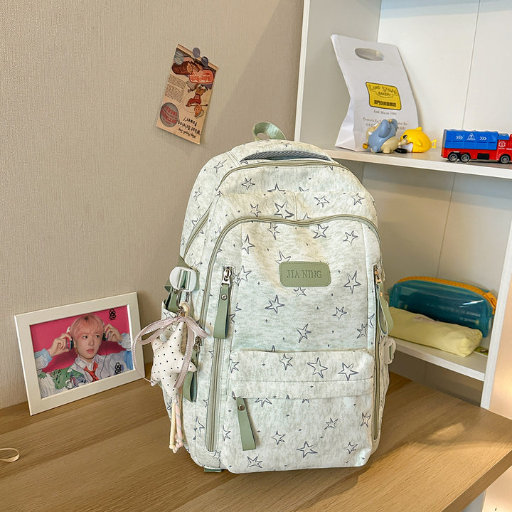 Stylish Star-Emblazoned Everyday Backpack Kalsten
