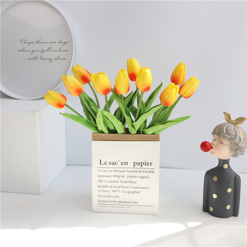 Artificial Decorative Tulip Bouquet