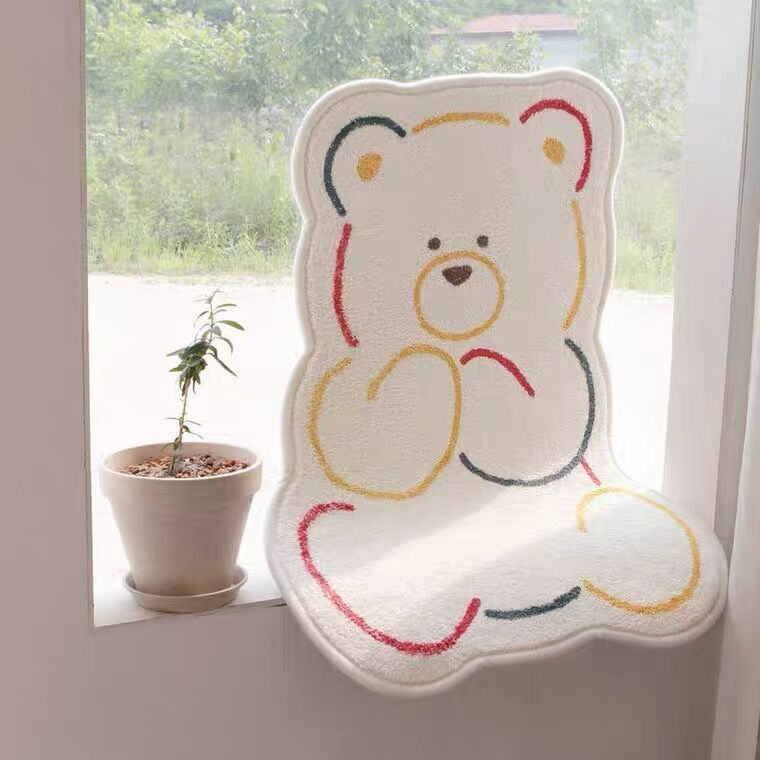 Cat Design Bath Mat Kalsten