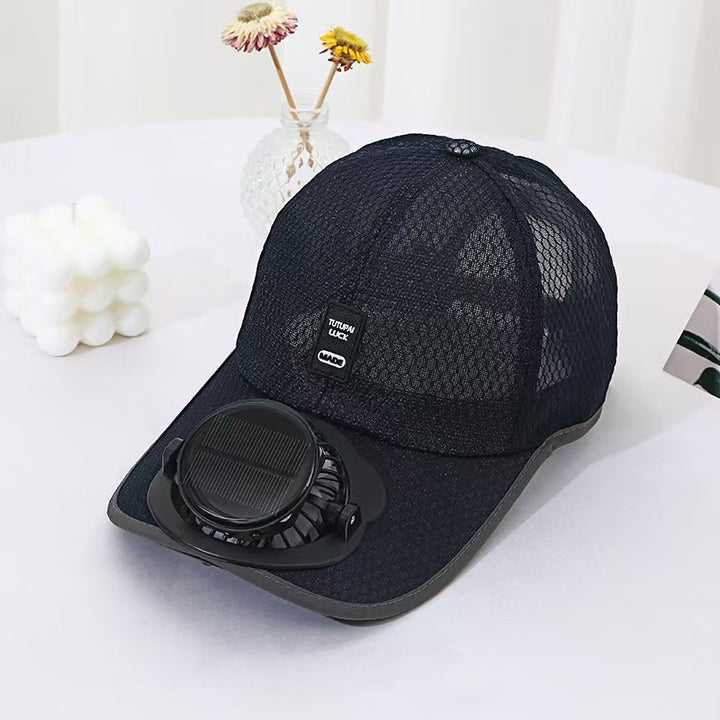 breathable mesh baseball cap with adjustable back strap and curved brim Kalsten