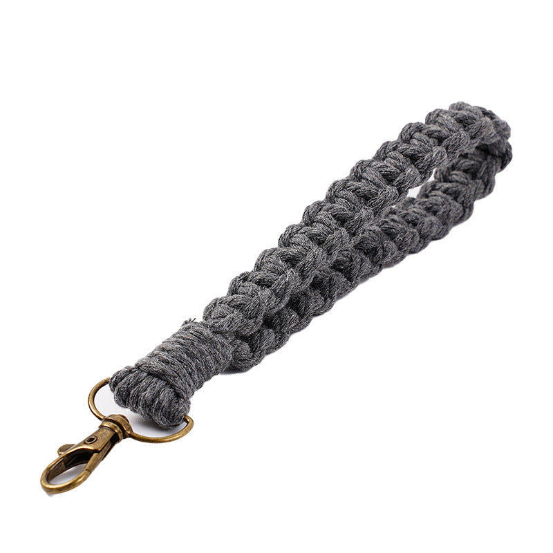 Handwoven Macrame Keychain Holder Kalsten