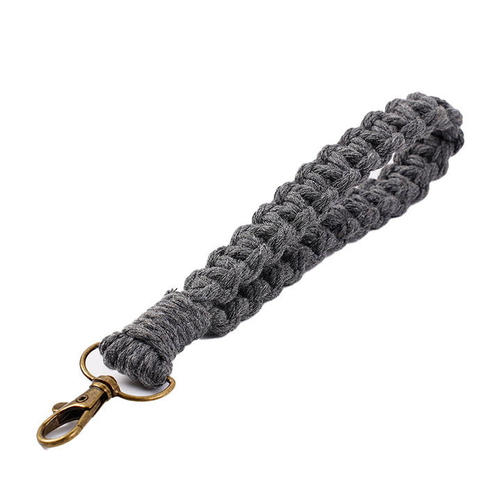 Handwoven Macrame Keychain Holder Kalsten