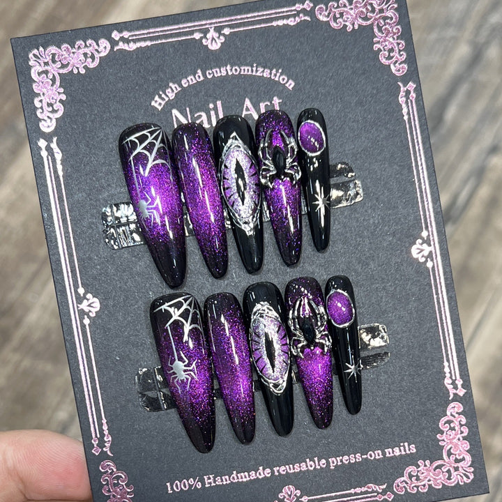 Reusable Press-On Nail Set Kalsten