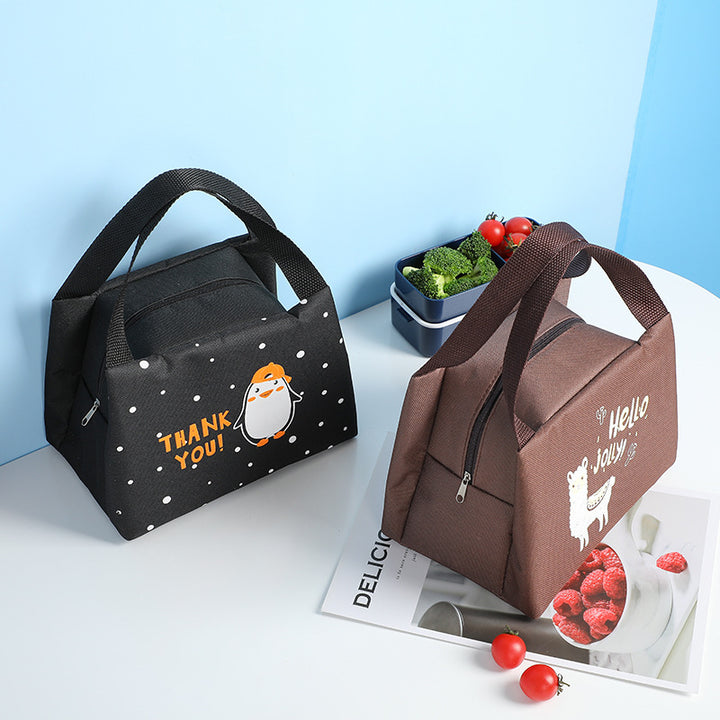 Cute Cat-Themed Insulated Lunch Bag