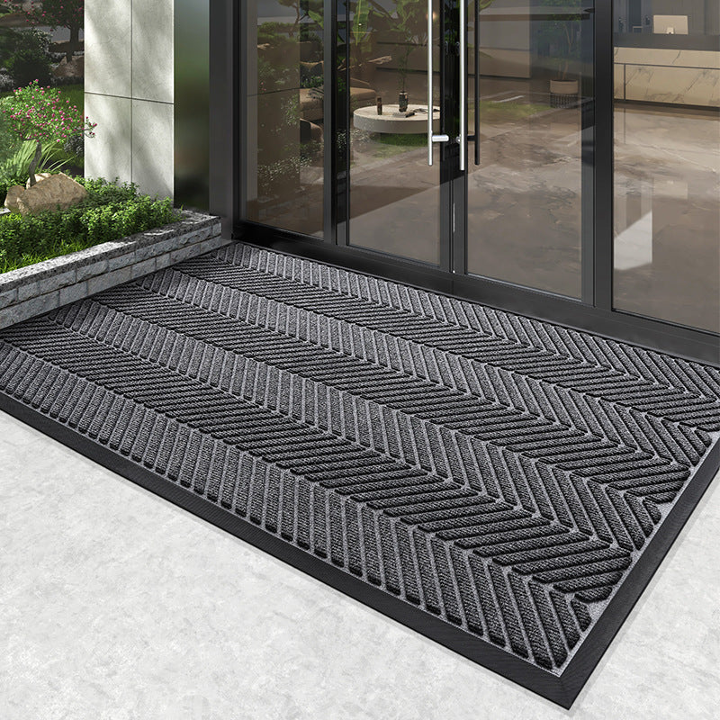 Herringbone Pattern Entrance Mat Kalsten
