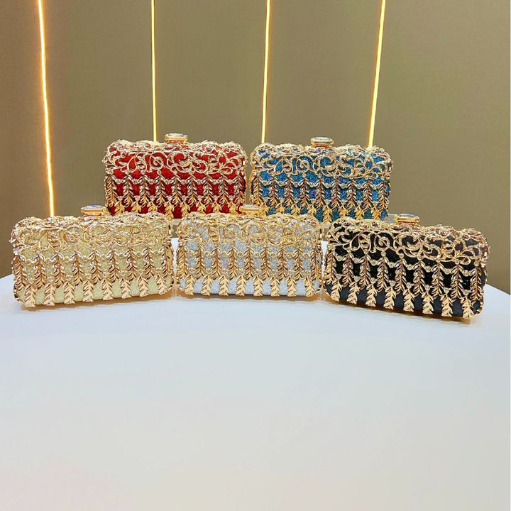 Ornate Vintage Evening Clutch