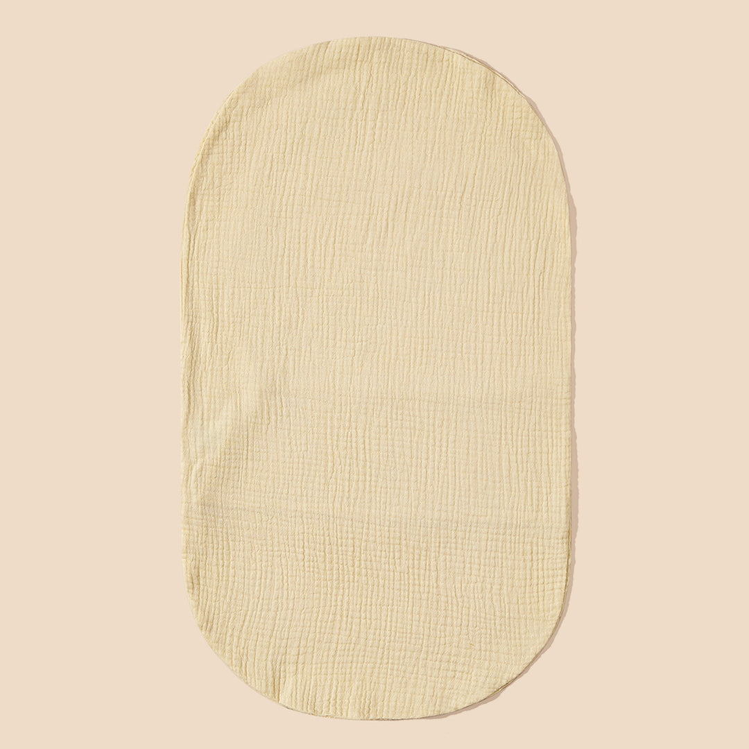 Cotton Muslin Crib Mattress Protector kalsten